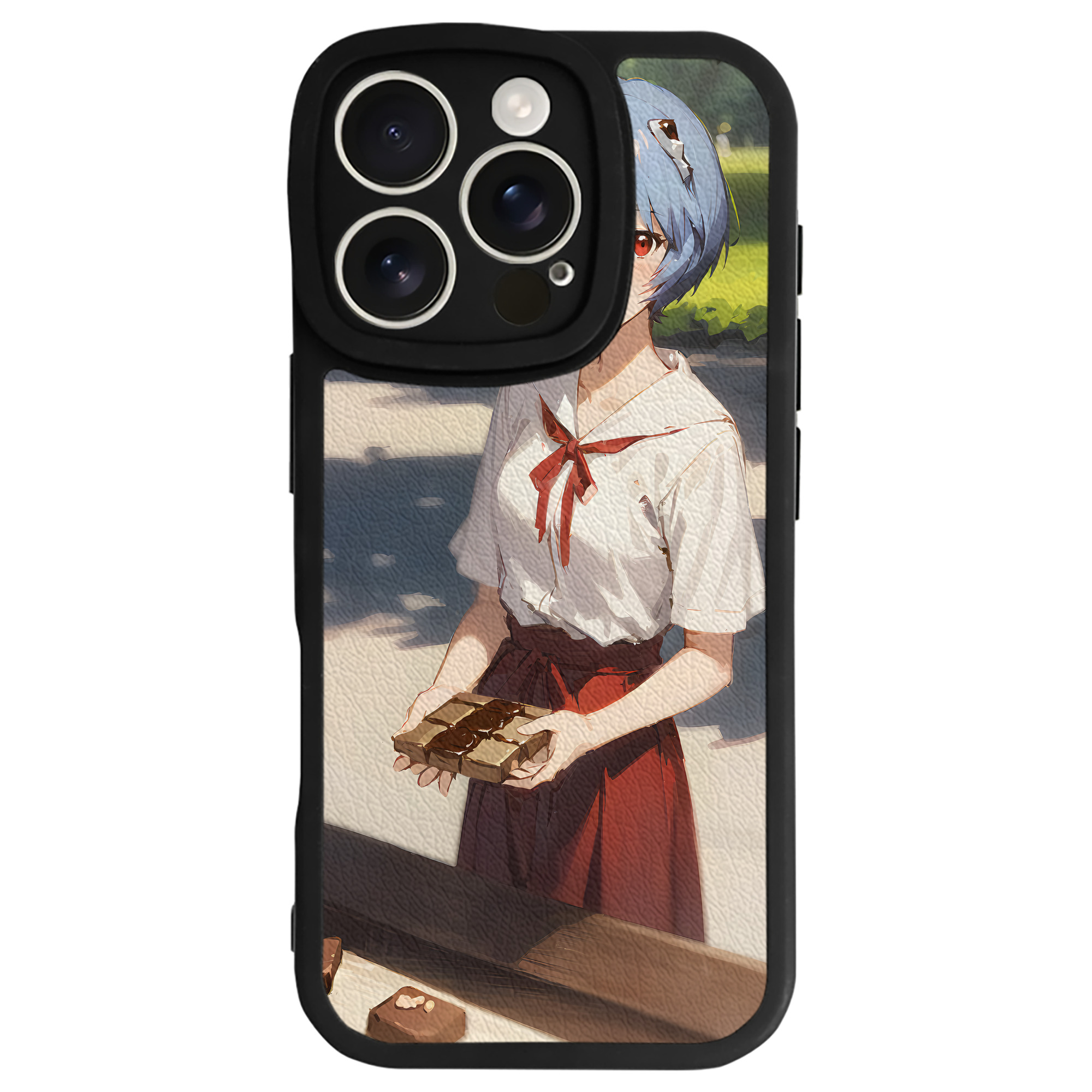 （画像用） EVA 新世紀エヴァンゲリオン 【iPhone 16シリーズ対応】シリコンスマホケース（レザー調） 材質：シリコン